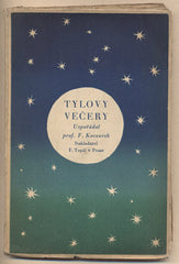 TYLOVY VEČERY. - 1926. Topičova divadelní knihovna. /J. K. Tyl/divadlo/