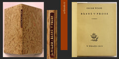 Brunner - WILDE; OSCAR: BÁSNĚ V PROSE. - 1919. Knihy pro bibliofily. Vyzdobil V.H. BRUNNER.