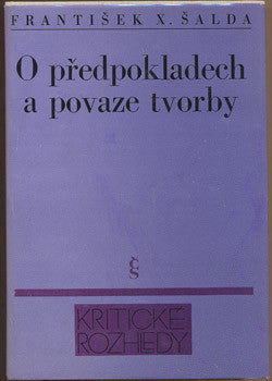 1978. Výbor z kritického díla / F. X. Šalda. 