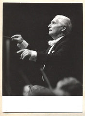 VÁCLAV NEUMANN. - Dobová fotografie. Foto Karel Hruša. /osobnosti/