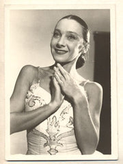 HAJDAŠOVÁ; MARIE - sólová tanečnice baletu ND. - Pohlednice. /divadlo/osobnosti/
