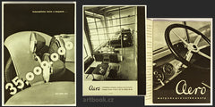 AERO - 30. léta. Tištěno Neubertovým hlubotiskem. /technika/auta/reklama/