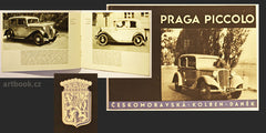 PRAGA PICCOLO. - 1935 (kol.) Českomoravská - Kolben - Daněk. /auto/technika/