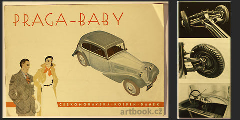 1935 (kol.). Prospekt. Českomoravská - Kolben - Daněk. /auto/technika/