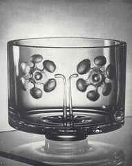 PEŠATOVÁ; ZUZANA: BOHEMIAN ENGRAVED GLASS. - 1968. Fotografie JINDŘICH BROK. /sklo/