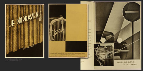 1935 (kol.). Limusina - Kabriolet - Roadster.  Prospekt; úprava F. CARDOS; /technika/auta/veteráni/