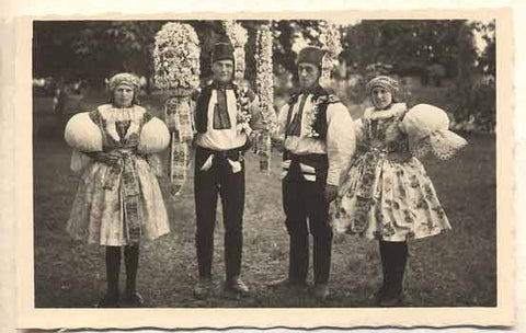Fotografická pohlednice.