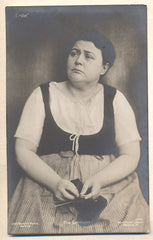 LEHMANN; ELSE. - Fotografická pohlednice. /divadlo/osobnosti/