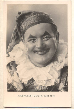 Fotografická pohlednice. /divadlo/osobnosti/