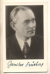 PRŮCHA; JAROSLAV. - Dobová fotografie. /divadlo/podpis/osobnosti/