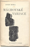 HORA; JOSEF: MÁCHOVSKÉ VARIACE. - 1944. 4 celostr. litografie CYRIL BOUDA.