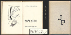 GRAEFE; ALEXANDER: KRÁL KNIH.  - 1931. Picka. Il. a typografie  FRANTIŠEK VIK.  Přeložil Otto F. Babler.