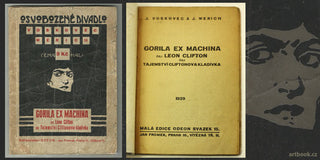 VOSKOVEC & WERICH:  GORILA EX MACHINA ČILI; LEON CLIFTON; - 1929.  Odeon; Jan Fromek  Obálka a titulní list KAREL TEIGE. /w/