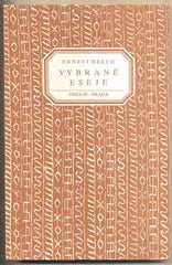 HELLO; ERNEST: VYBRANÉ ESEJE. - 1991. Kresba ZBYŠEK SION.