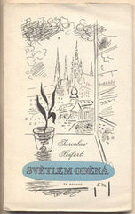 SEIFERT; JAROSLAV: SVĚTLEM ODĚNÁ. - 1941. České básně. Obála EDUARD MILÉN. /t/poesie/