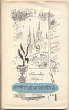 SEIFERT; JAROSLAV: SVĚTLEM ODĚNÁ. - 1941. České básně. Obála EDUARD MILÉN. /t/poesie/