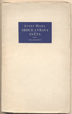 HORA; JOSEF: SRDCE A VŘAVA SVĚTA. - 1929. /t/poesie/