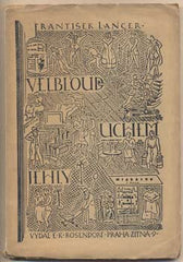 LANGER; FRANTIŠEK: VELBLOUD UCHEM JEHLY. - 1923. Hry českého jeviště. Obálka Č. O. JANDL. /divadlo/