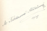 Fischerová-Kvěchová - KLÁŠTERSKÝ; ANTONÍN: CHODSKÝ PÍSNĚ. - 1939. Ilustrace a podpis M. FISCHEROVÁ-KVĚCHOVÁ.