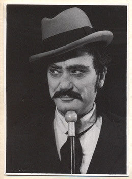 Dobová fotografie. KAREL DRBOHLAV. /divadlo/osobnosti/