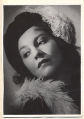 WALESKÁ; BLANKA. - Dobová fotografie. /divadlo/osobnosti/