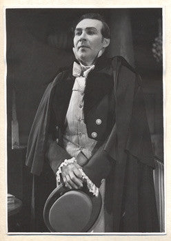 Dobová fotografie. KAREL DRBOHLAV. /divadlo/