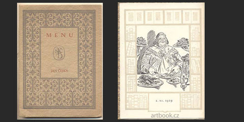 1929. Spolek českých bibliofilů. Kresba JAN KONŮPEK.