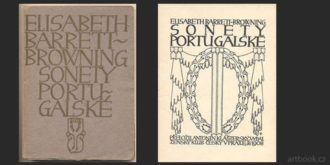 1908. Typografická úprava JAROSLAV BENDA (Artěl - Praha)