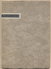 BIBLIOFILIE V TISKÁRNĚ. - 1930. Družstvo knihtiskárny v Hranicích. Dřevoryt JOŽKA BARUCH.