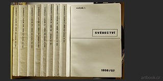 SVĚDECTVÍ. - 1956-1969. Čtvrtletník pro politiku a kulturu. Reprint prvních devíti ročník.  (čísla 1-36) /exil/