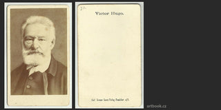 HUGO; VICTOR. (1802-1885) - 19. st. Orig. fotografie. Carl Krause Kunst-Verlag; Frankfurt am Main. 100x60