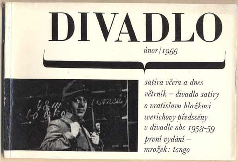 1966. Obálka LIBOR FÁRA. Foto CHOCHOLA; DRBOHLAV. /Mrožek/