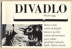 DIVADLO. Březen. 1966. (17. ročník). - 1966. Obálka LIBOR FÁRA. Foto KOUDELKA; SEDLÁČEK; ZUBLER. /Daněk/