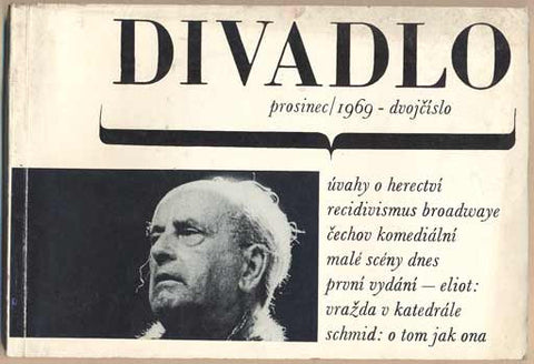 1969. Obálka LIBOR FÁRA. Foto JASANSKÝ. /Eliot/Schmid/Brook/.