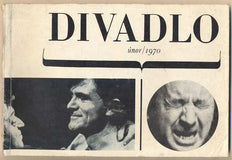 DIVADLO. Únor. 1970. (21. ročník). - 1970. Obálka LIBOR FÁRA. Foto SVOBODA; TŮMA.