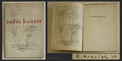 KOLÁŘ; JIŘÍ: SEDM KANTÁT. - 1945. 1. vyd. Ilustrace FRANTIŠEK HUDEČEK; úprava JAN KOTÍK. /Skupina 42/poesie/