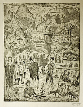 Lept; sign. vpravo dole tužkou; b.d. 430x330; list 600x470.