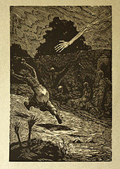 KONŮPEK; JAN: SVATEBNÍ KOŠILE. - Dřevoryt; b.d. 240x160; list 315x245