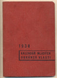 1938.  Ministerstvo národní obrany; 1938.