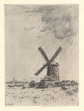 ŠTECH; V. V: DUŠE NAD GRACHTY. - 1933. Příloha Grafického sborníku Hollar. Lepty J. C. VONDROUŠ.