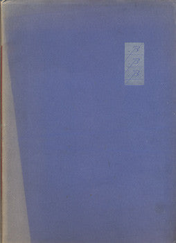 1934. Soupis tisků moravské pětiletky. Dřevoryt DOLFA BARTOŠÍK.