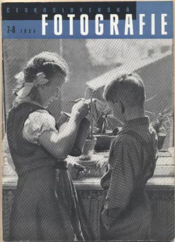 1954. Časopis pro ideovou a odbornou výchovu fotografických pracovníků. CHOCHOLA; TMEJ; PLICKA; JÍRŮ