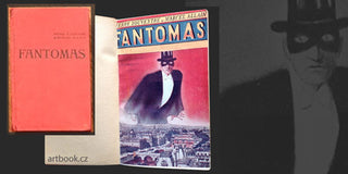 Pierre Souvestre a Marcel Allain. Fantomas. 1929-1930. 10 sv.  - 1929-1930. Jindřich Štyrský; book covers for Fantomas; 1929. /surrealismus/q/ REZERVACE