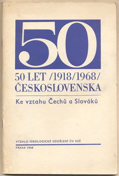 1968. 50 let Československa 1918/1968. /historie/