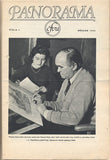 PANORAMA. 1956. (4 čísla komplet) - 1956. Členský věstník Klubu přátel výtvarného umění. /Wíšo/Odvárko/umění/