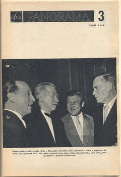 1959. Členský věstník Klubu přátel výtvarného umění. /Wíšo/Odvárko/umění/