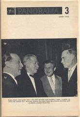 PANORAMA. 1959. (4 čísla komplet) - 1959. Členský věstník Klubu přátel výtvarného umění. /Wíšo/Odvárko/umění/