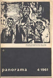 PANORAMA. 1961. (5 čísel komplet) - 1961. Členský věstník Klubu přátel výtvarného umění. /Wíšo/Odvárko/umění/