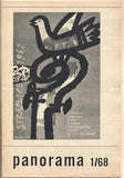 PANORAMA. 1968. (6 čísel komplet) - 1968. Členský věstník Klubu přátel výtvarného umění. /Wíšo/Severová/umění/