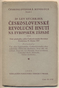 1923. Československá revoluce. /historie/